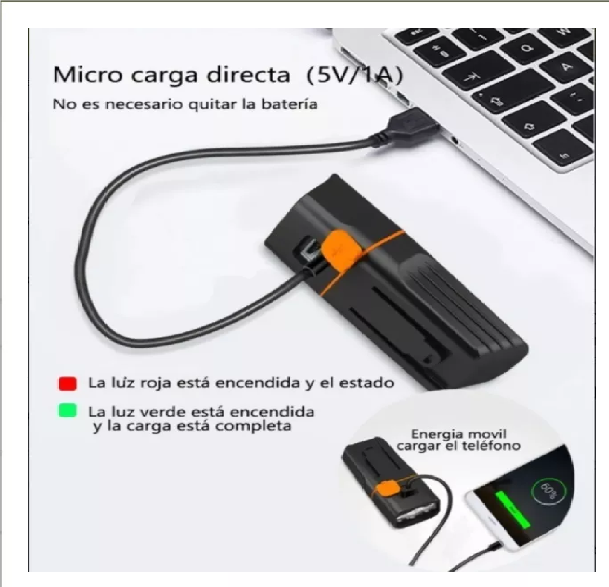 Foto 4 pulgar | Lámpara Led Eo Safe Imports para Bicicleta