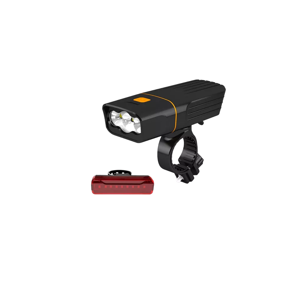 Lámpara Impermeable Para Bicicleta T6 Recargable 1000lm Led