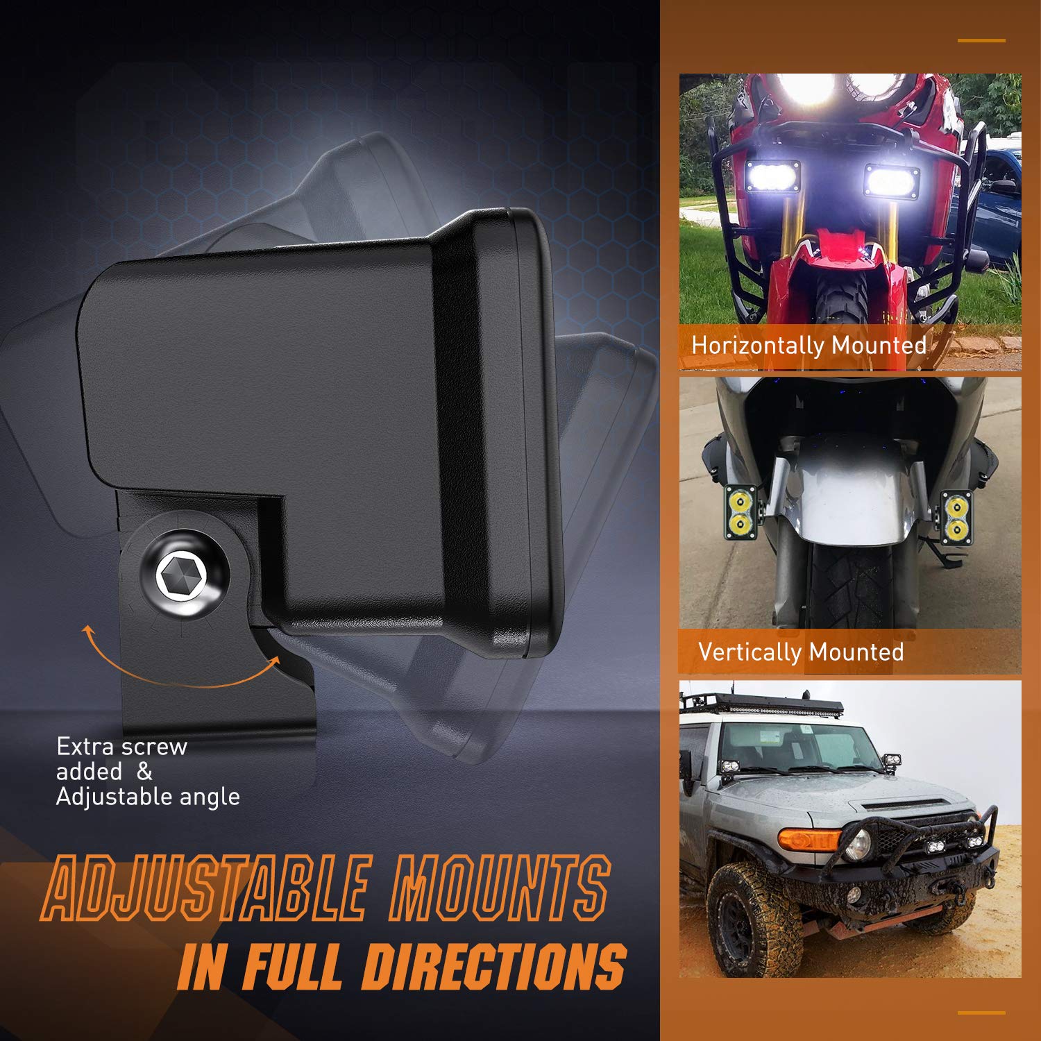 Foto 7 pulgar | Cápsulas Led Nilight Para Motocicletas, 3 Pulgadas, 1300 Lúmenes, 2 Unidades - Venta Internacional.