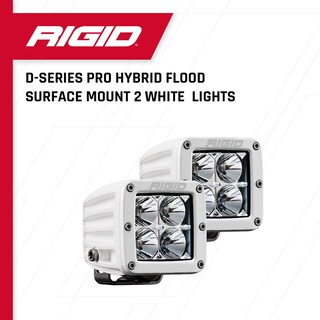 Foto 2 | Flood Lights Rigid Industries D-series Pro Hybrid White X2 - Venta Internacional.
