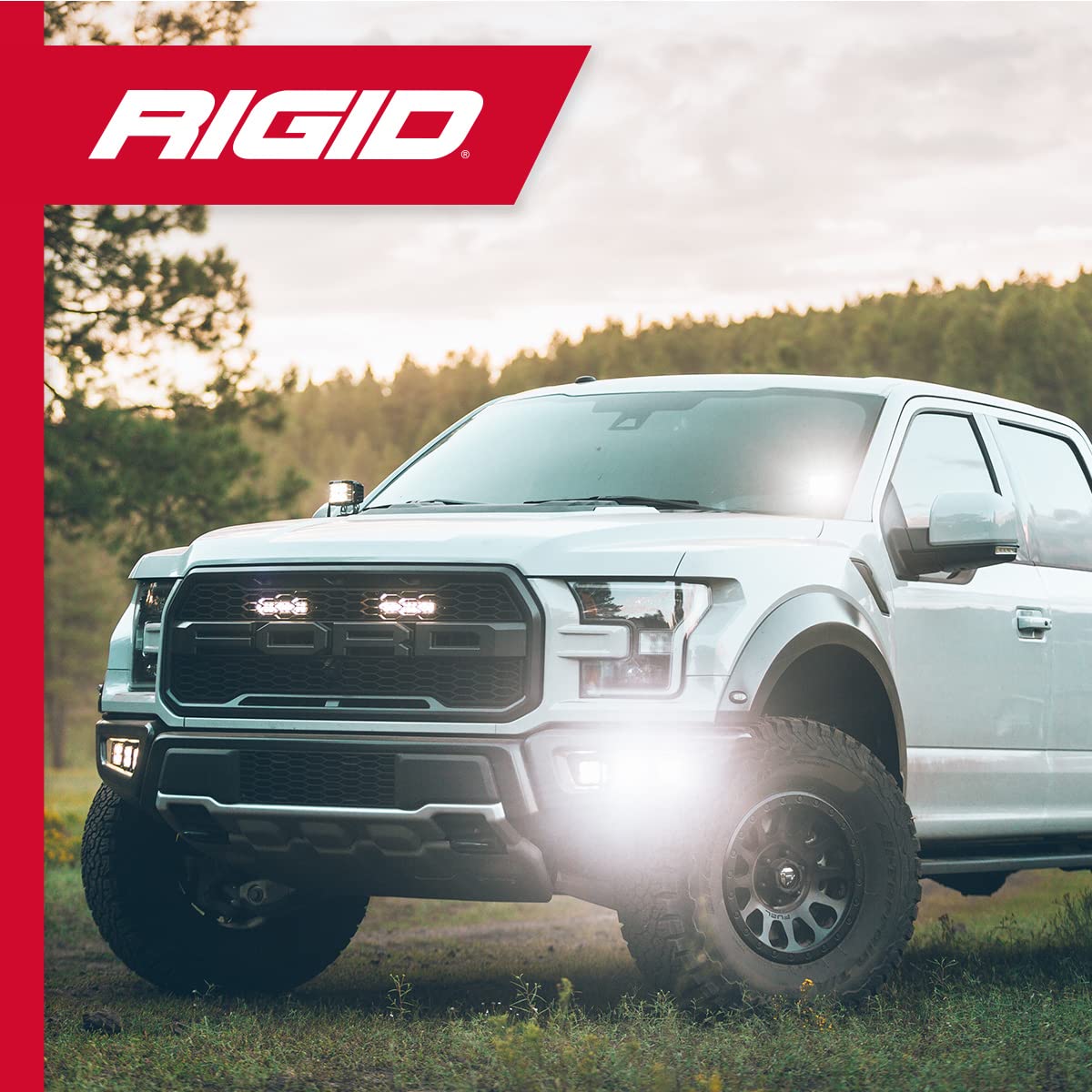 Foto 5 pulgar | Flood Lights Rigid Industries D-series Pro Hybrid White X2 - Venta Internacional.