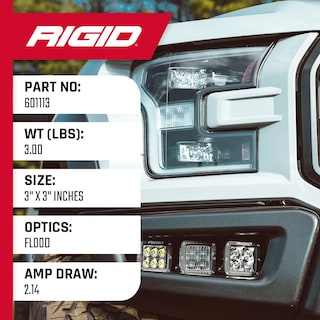 Foto 5 | Flood Lights Rigid Industries D-series Pro Hybrid White X2 - Venta Internacional.