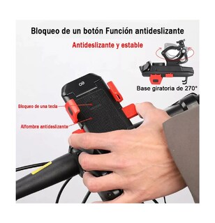 Foto 2 | Lámpara De Luces 4 En 1 De Bicicleta Luz Trasera Recargable Eo Safe Imports Esi-19309 Multicolor