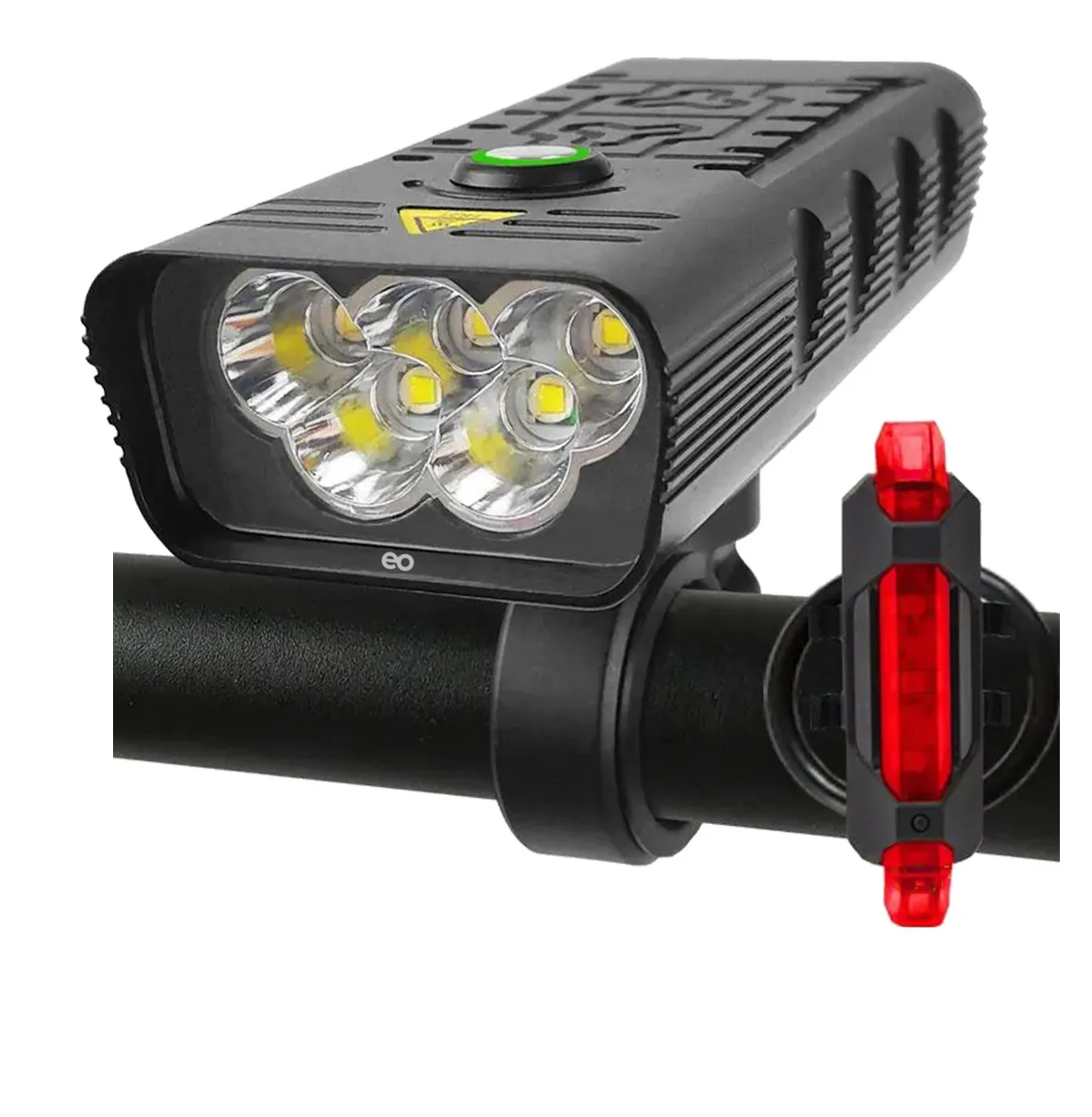 Foto 2 pulgar | Lampara Para Bicicleta Linterna Usb Luz Delantera Eo Safe Imports Esi-19308 Multicolor