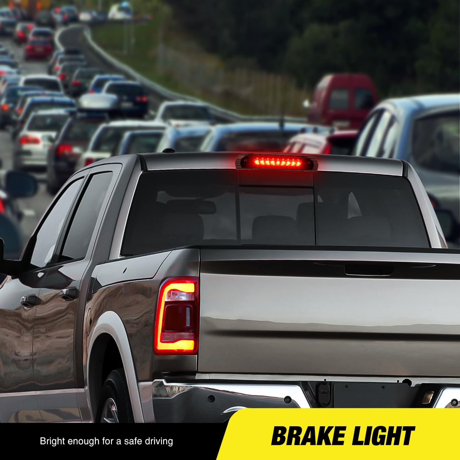 Foto 6 pulgar | Tercera Luz De Freno Nilight High Mount Para Dodge Ram 02-08 - Venta Internacional.