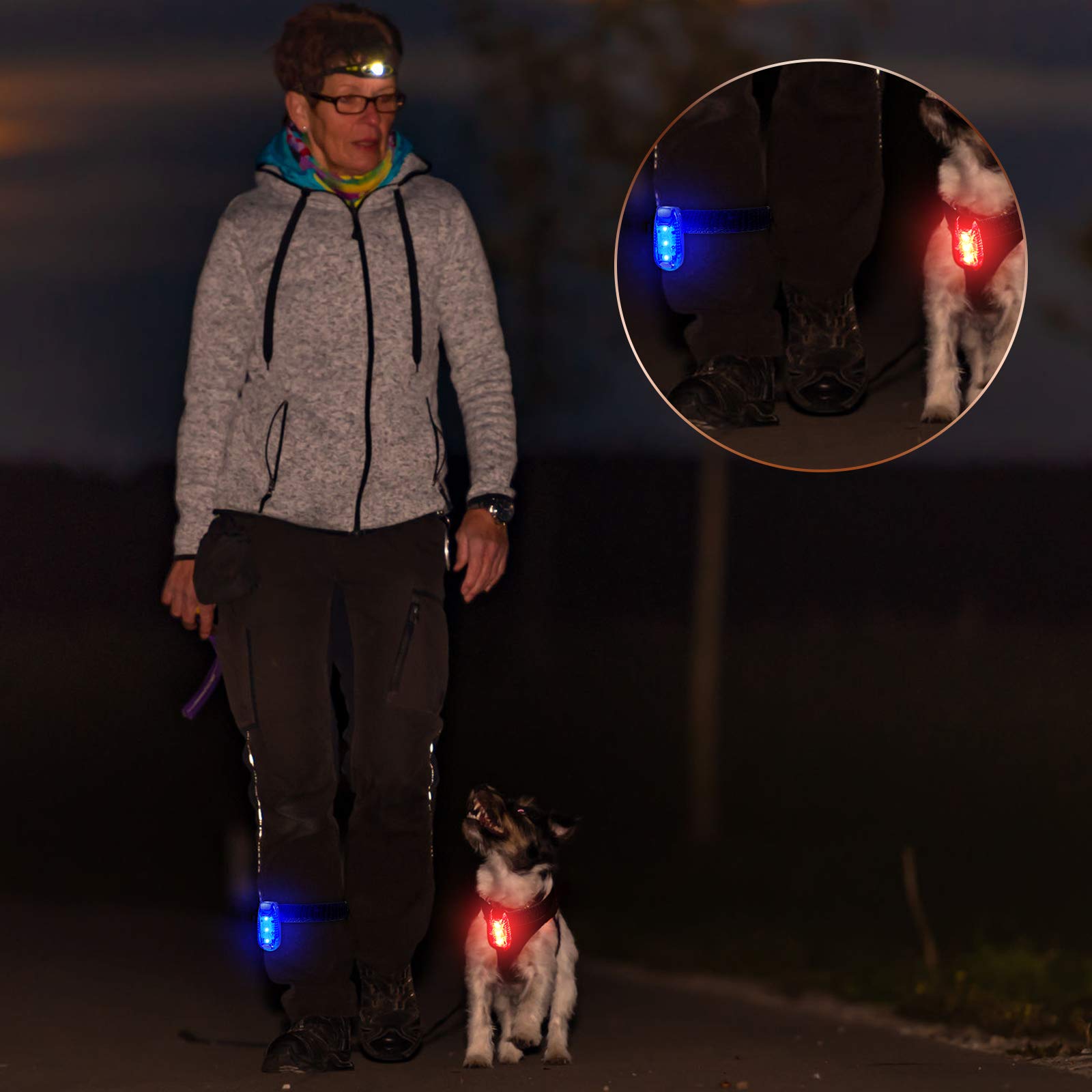 Foto 6 pulgar | Luz Led De Seguridad Mudder, 15 Piezas, Para Corredores, Perros Y Bicicletas - Venta Internacional.