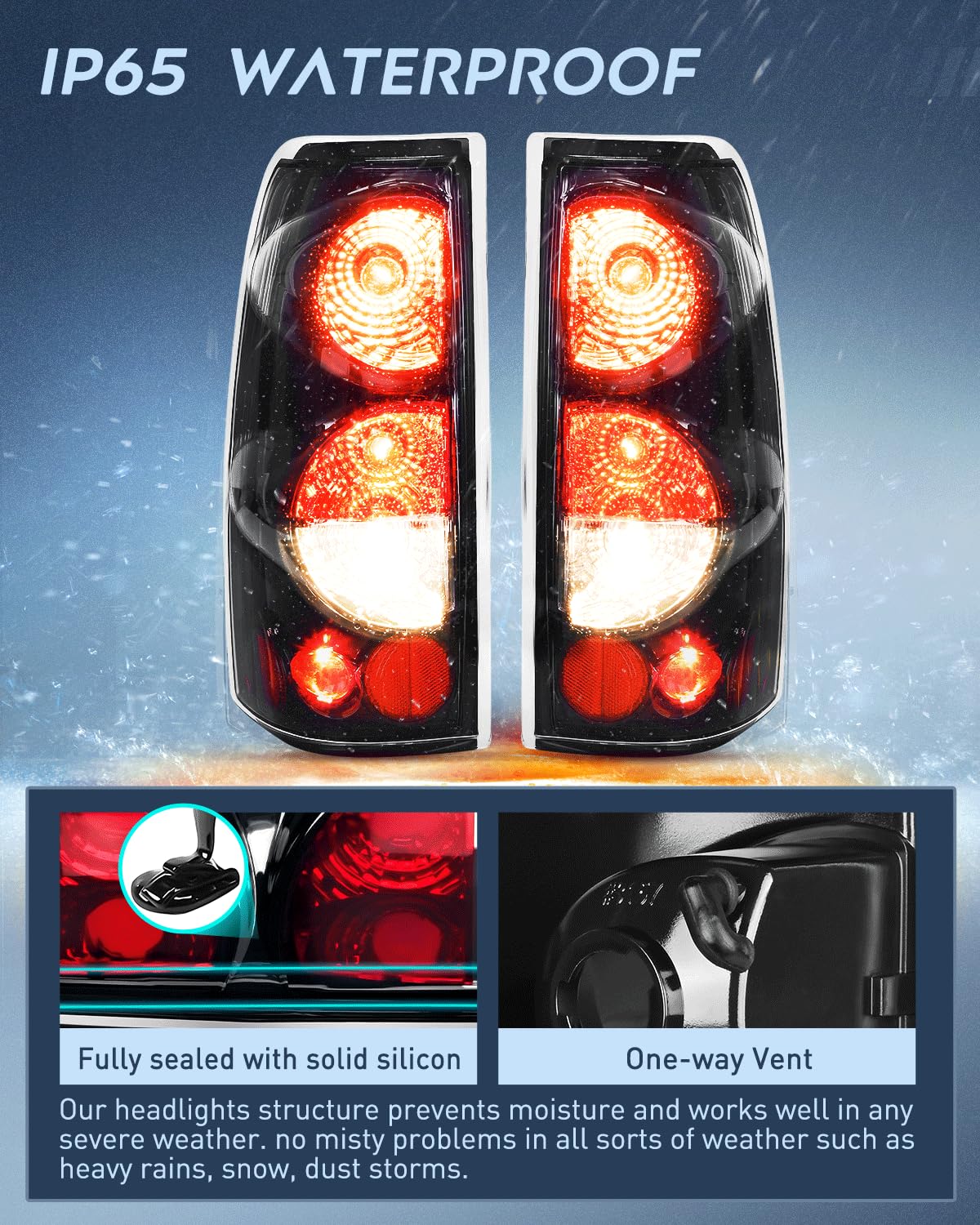 Foto 6 pulgar | Conjunto De Luces Traseras Compatible Con Nilight Para Chevy Silverado 99-07 - Venta Internacional.