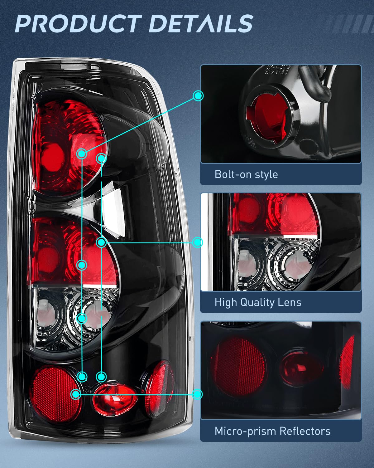 Foto 8 pulgar | Conjunto De Luces Traseras Compatible Con Nilight Para Chevy Silverado 99-07 - Venta Internacional.