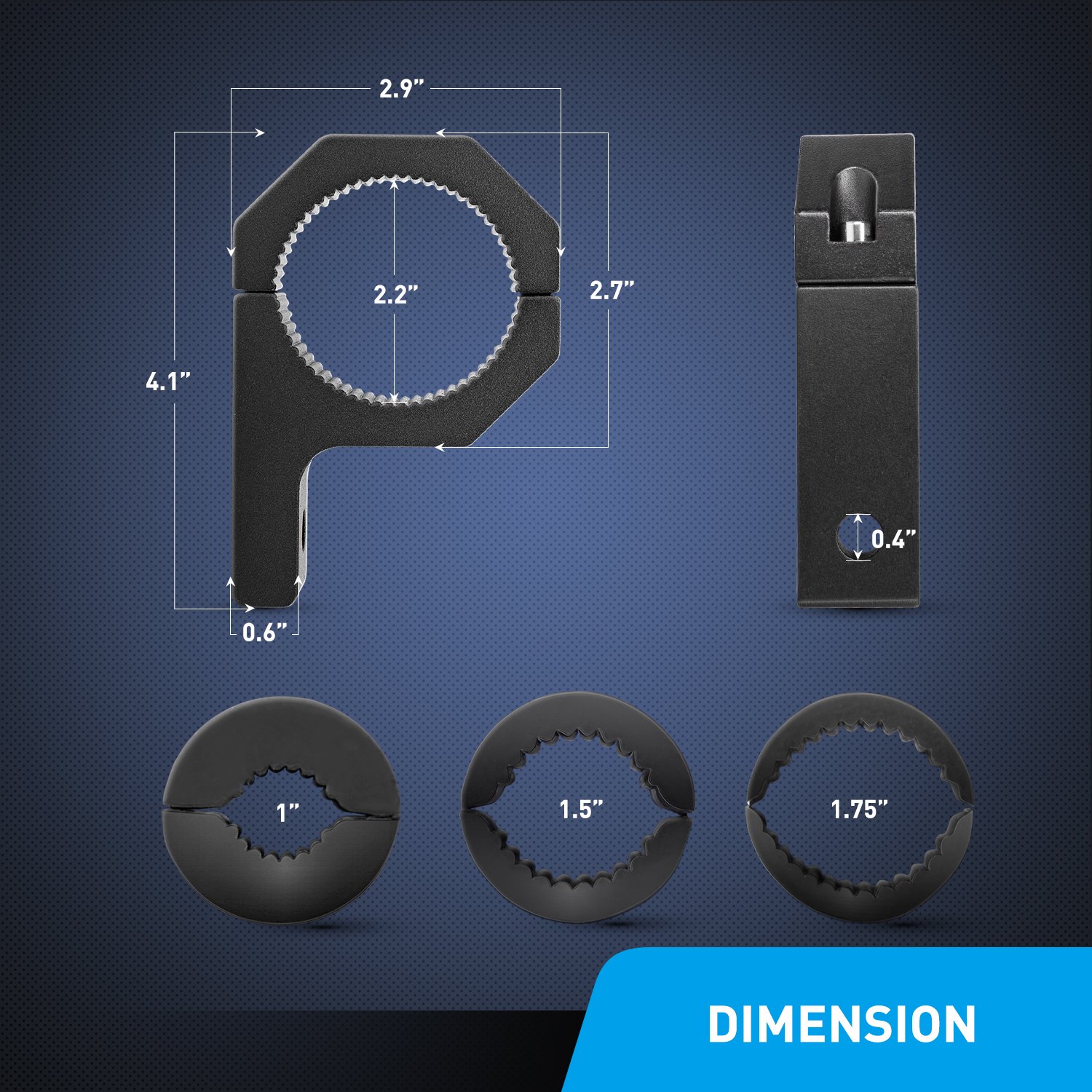 Foto 3 pulgar | Kit De Soporte De Montaje Para Luces Led Todoterreno Nilight 90020b - Venta Internacional.