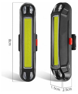 Foto 3 | Xtellar Juego De 2 Luces Led Rojo Y Blancoestroboscópicas Usb Recargables Para Bicicletas Con 5 Modos De Iluminación