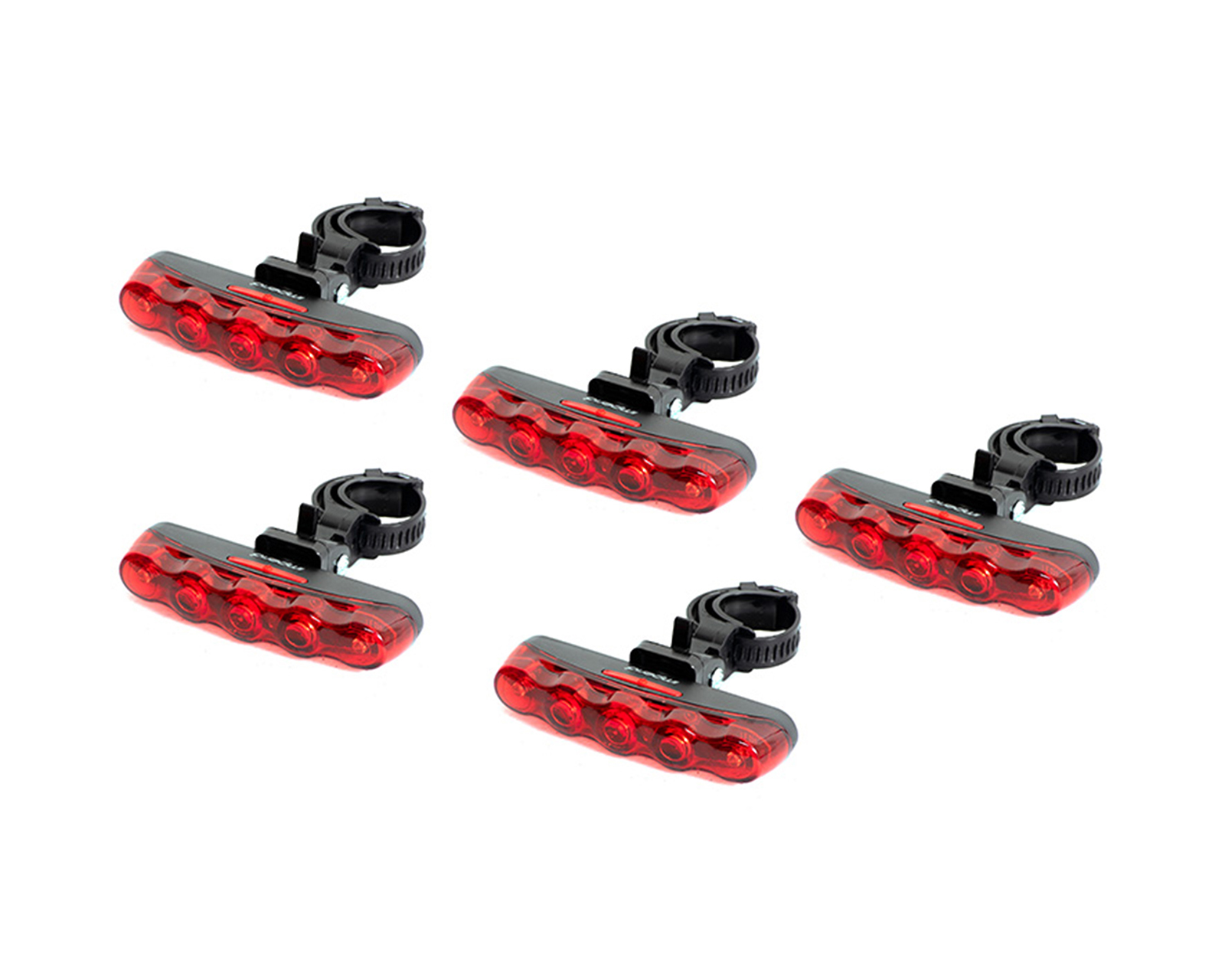Foto 1 | Paquete de 5 Luces Led Traseras Roja Veloci