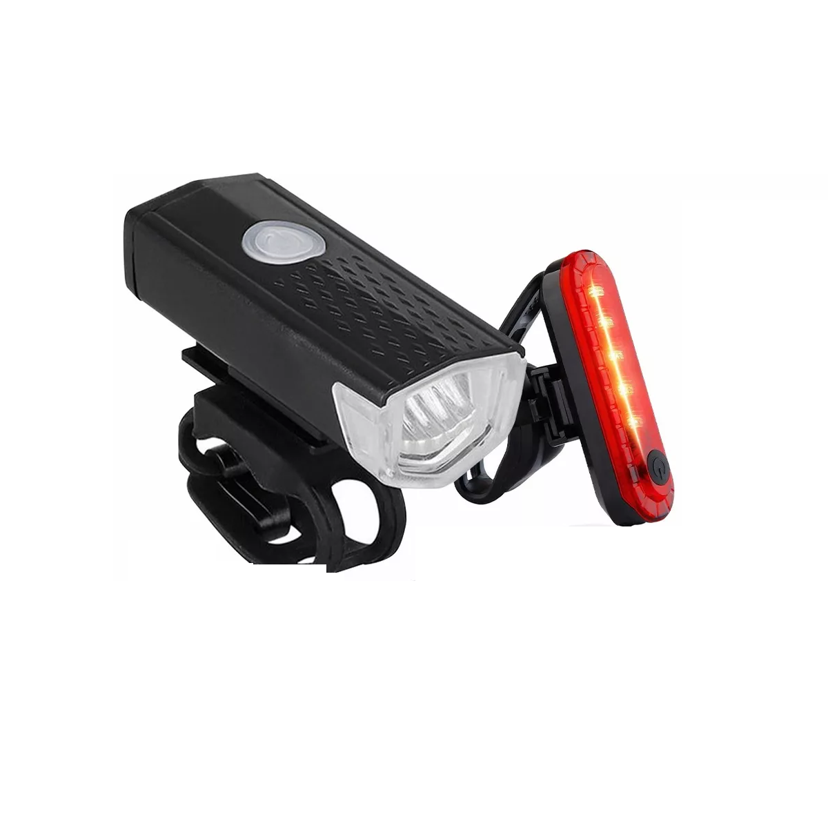 Foto 2 pulgar | Kit 6pz Luz Bicicleta Accesorios Usb Recargable Eo Safe Imports Esi-10632 Negro