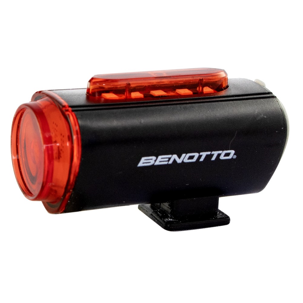 Luz Benotto Bicicleta Trasera Jy-6058 Recargable 21 Lúmenes