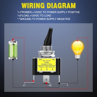 Foto 2 | Interruptor De Palanca Nilight, 5 Unidades, Encendido/apagado, 12 V, 30 A, Con Led Amarillo - Venta Internacional.