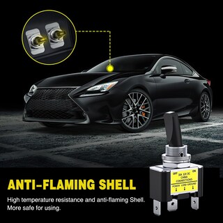 Foto 7 | Interruptor De Palanca Nilight, 5 Unidades, Encendido/apagado, 12 V, 30 A, Con Led Amarillo - Venta Internacional.