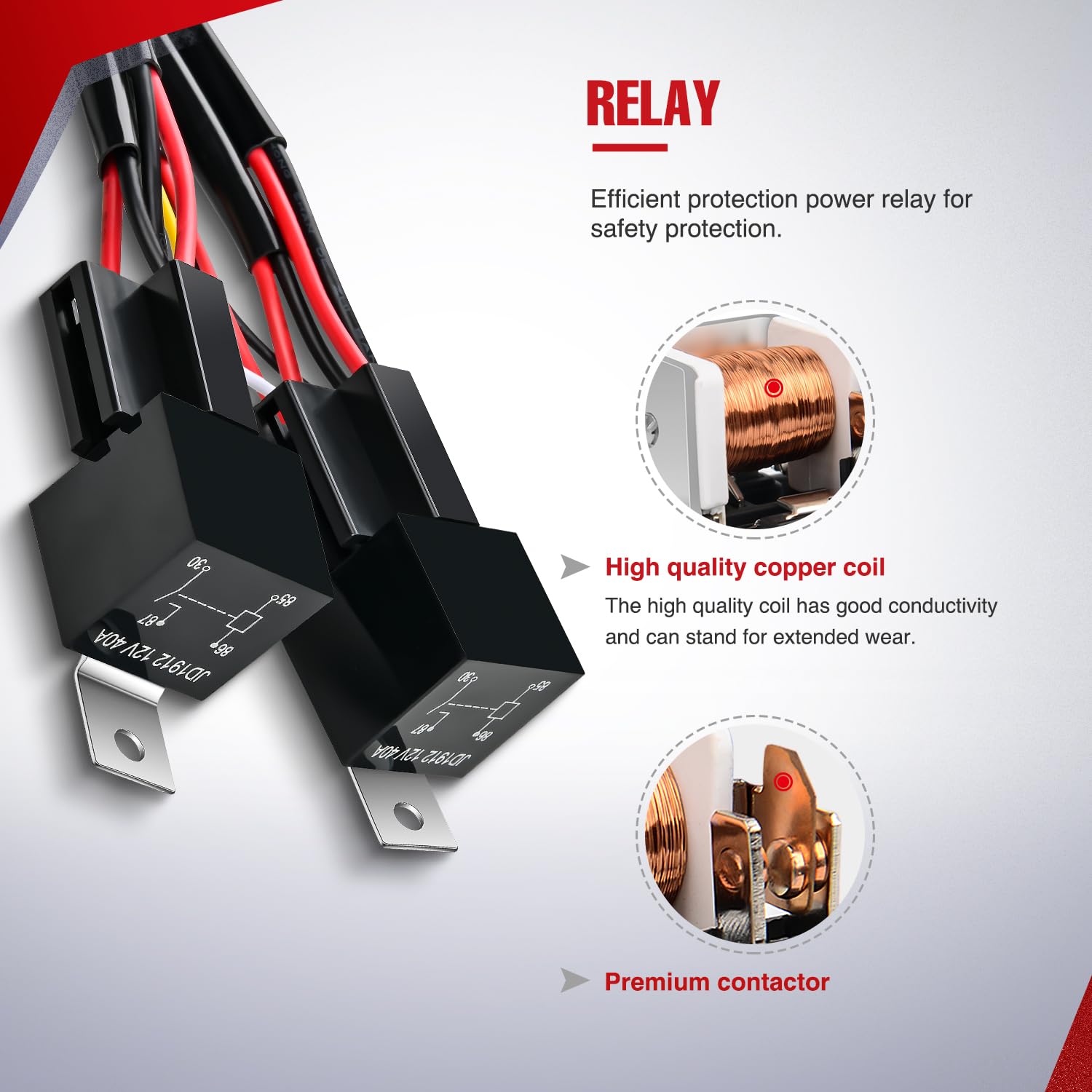 Foto 4 | Kit De Arnés De Cableado Nilight, Barra De Luz Led, 12 V, Interruptor De 2 Bandas - Venta Internacional.