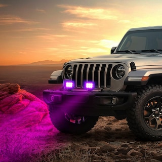Foto 7 | Pods De Luz Led Nilight, Haz Puntual Morado De 4 Pulgadas, 18 W, 12 V/24 V - Venta Internacional.