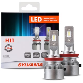 Foto 1 | Bombillas Led Powersport Para Faros Delanteros Sylvania H11 6000 K, Paquete De 2 - Venta Internacional.