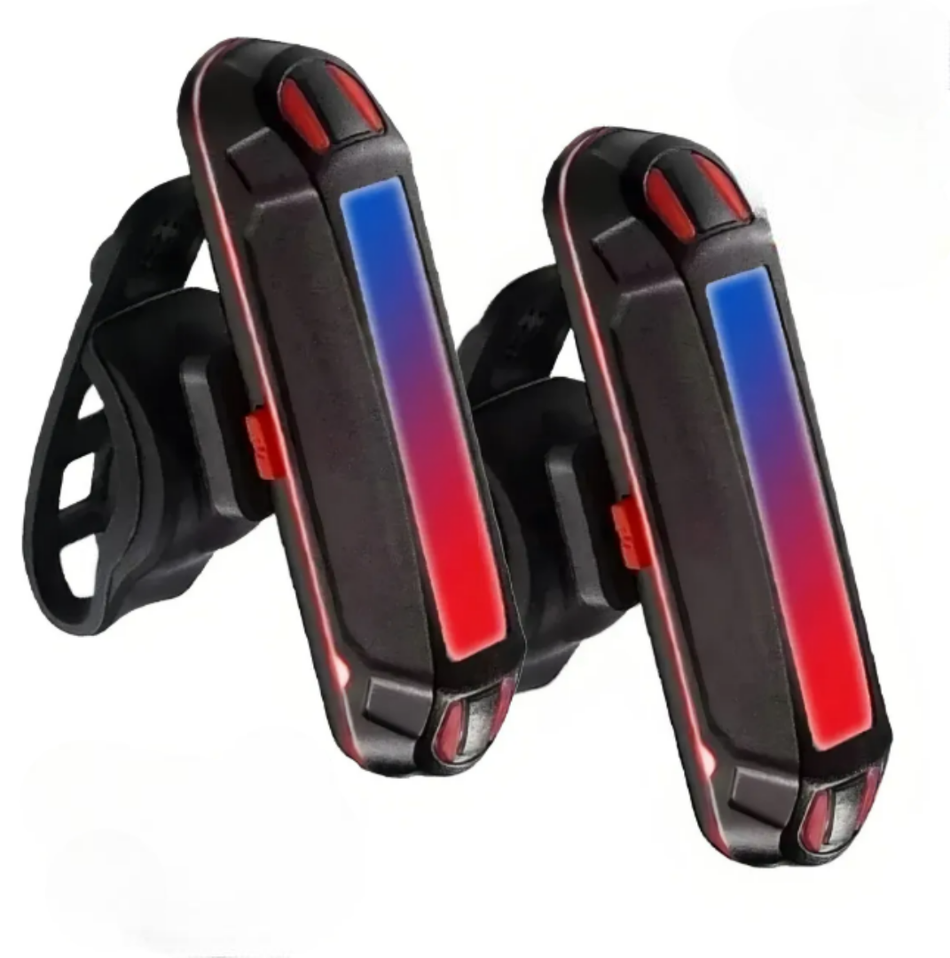Foto 2 pulgar | Xtellar Luces Led Estroboscópicas Usb Recargables Para Bicicletas  Pack De 2  Multimodal Y Resistente Al Agua