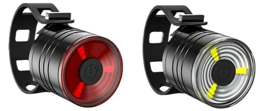 Foto 1 | Xtellar Pack 2 Luces Led Estroboscópicas De Seguridad Para Bicicletas  Rojas Y Blancas