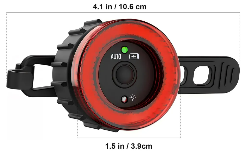 Foto 3 pulgar | Xtellar Luces Recargables Led Para Bicicleta  Impermeables  De Visibilidad Superior Y Autoasistencia Tecnológica