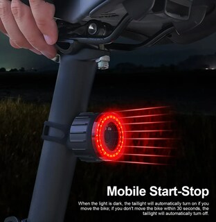 Foto 4 | Xtellar Luces Recargables Led Para Bicicleta Impermeables De Visibilidad Superior Y Autoasistencia Tecnológica