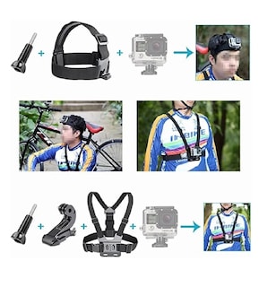 Foto 2 | Kit de Accesorios para Cámara de Acción 50 en 1
