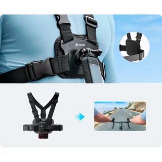 Foto 7 | Kit Para Bicicleta Insta360 Con Soporte Y Correa Para Pecho Para Cámaras 360