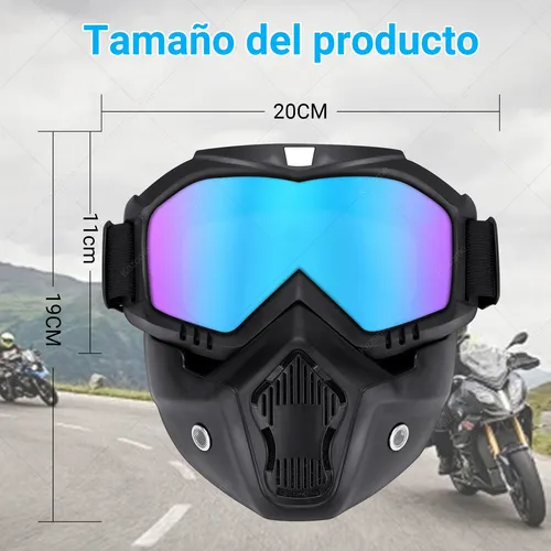 Foto 3 pulgar | Mascara Tactica Xtellar  Removible Respirable Para Motocicleta
