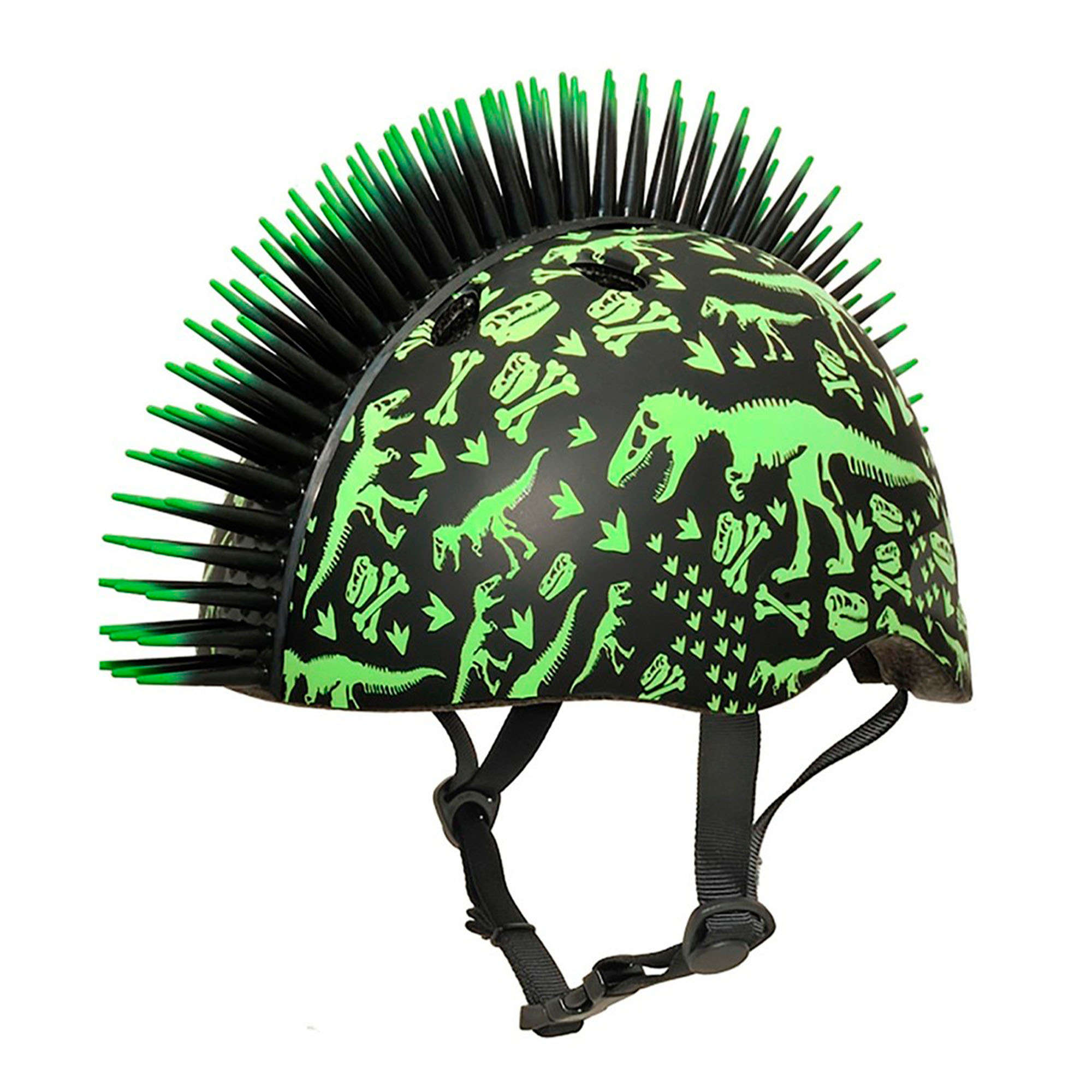 Foto 2 pulgar | Casco Infantil para Bicicleta C-preme Raskullz T-rex Talla S color Verde