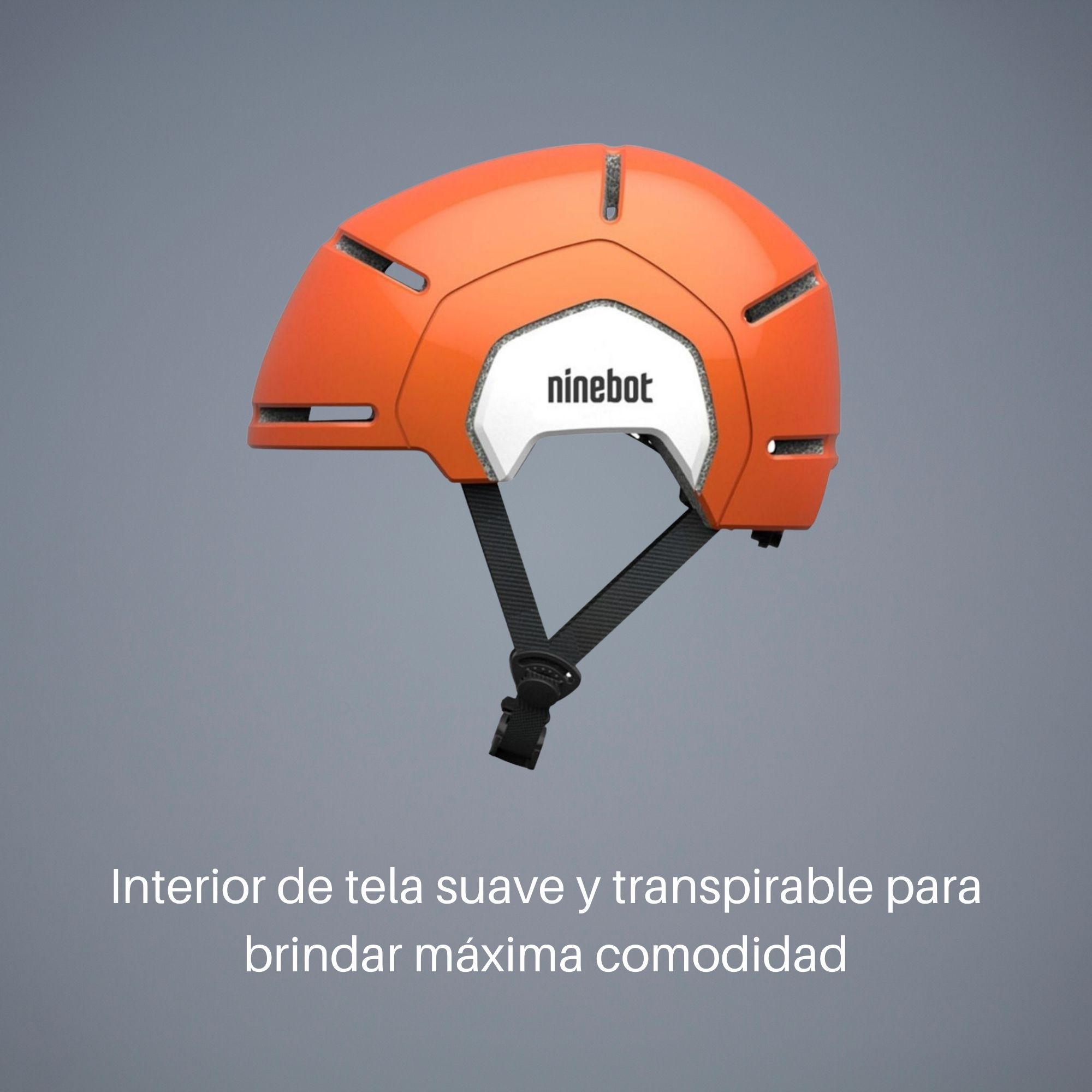 Foto 4 pulgar | Casco para Niños Ninebot by Segway color Naranja