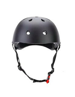 Foto 2 | Juego De Casco De Bicicleta Con Rodilleras Coderas Palmilleras Infantil Negro Bluelander
