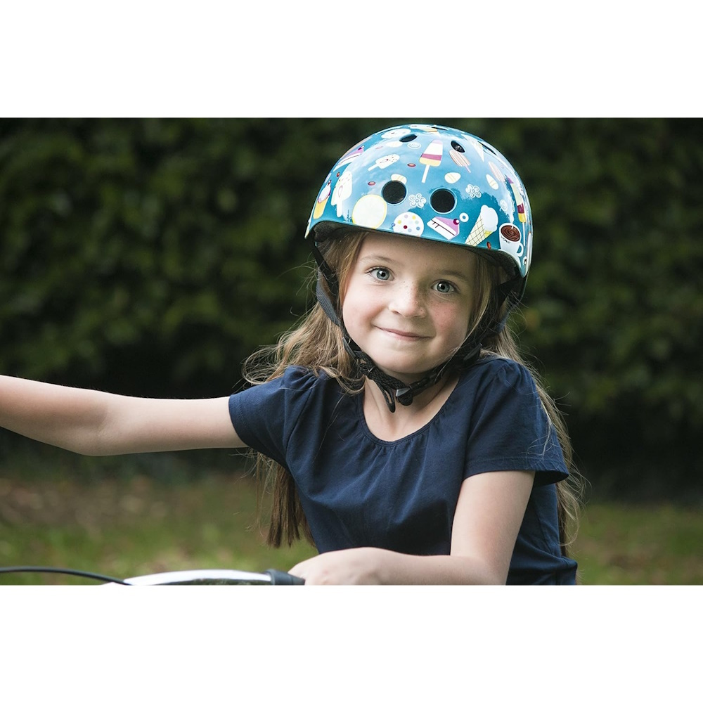 Foto 7 | Casco Hornit Infantil Ice Creams Luz Led Azul Niños Ciclismo