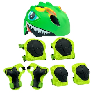 Foto 1 | Kit de Casco con Rodilleras Gospel Infantil