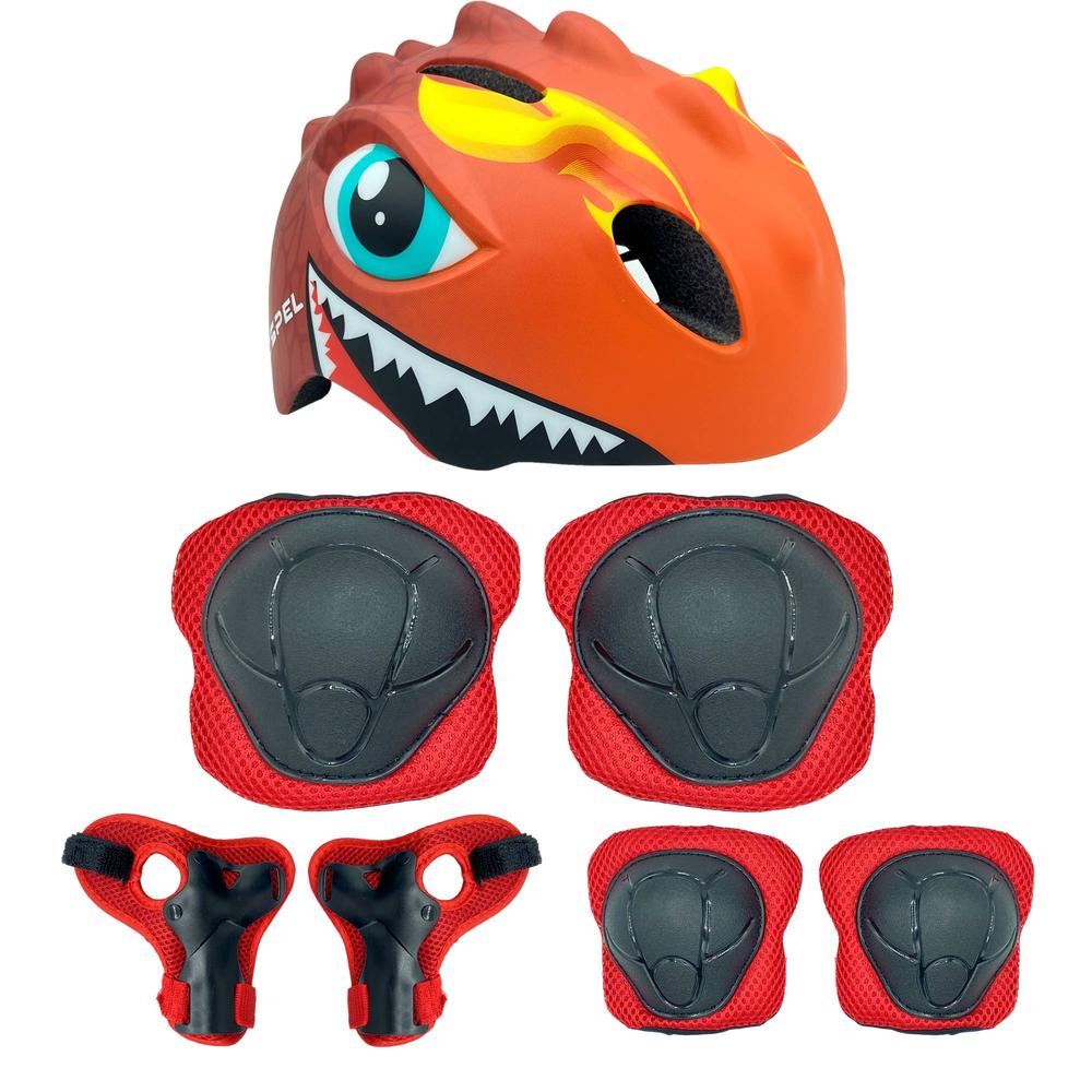 Foto 2 pulgar | Kit de Casco con Rodilleras Gospel Infantil