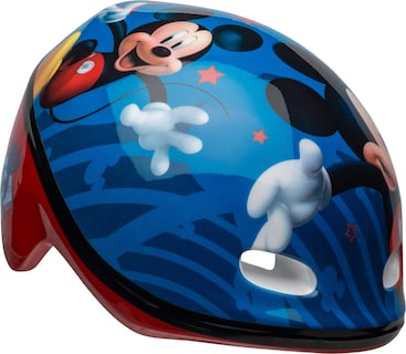 Foto 1 | Casco De Bicicleta Bell Mickey Mouse Starry Stripes Para Niños De 3 A 5 Años - Venta Internacional.