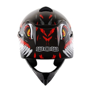Foto 2 | Casco Wow Para Niños, Motocross, Bmx, Atv, Dragón, Rojo, Talla L - Venta Internacional.