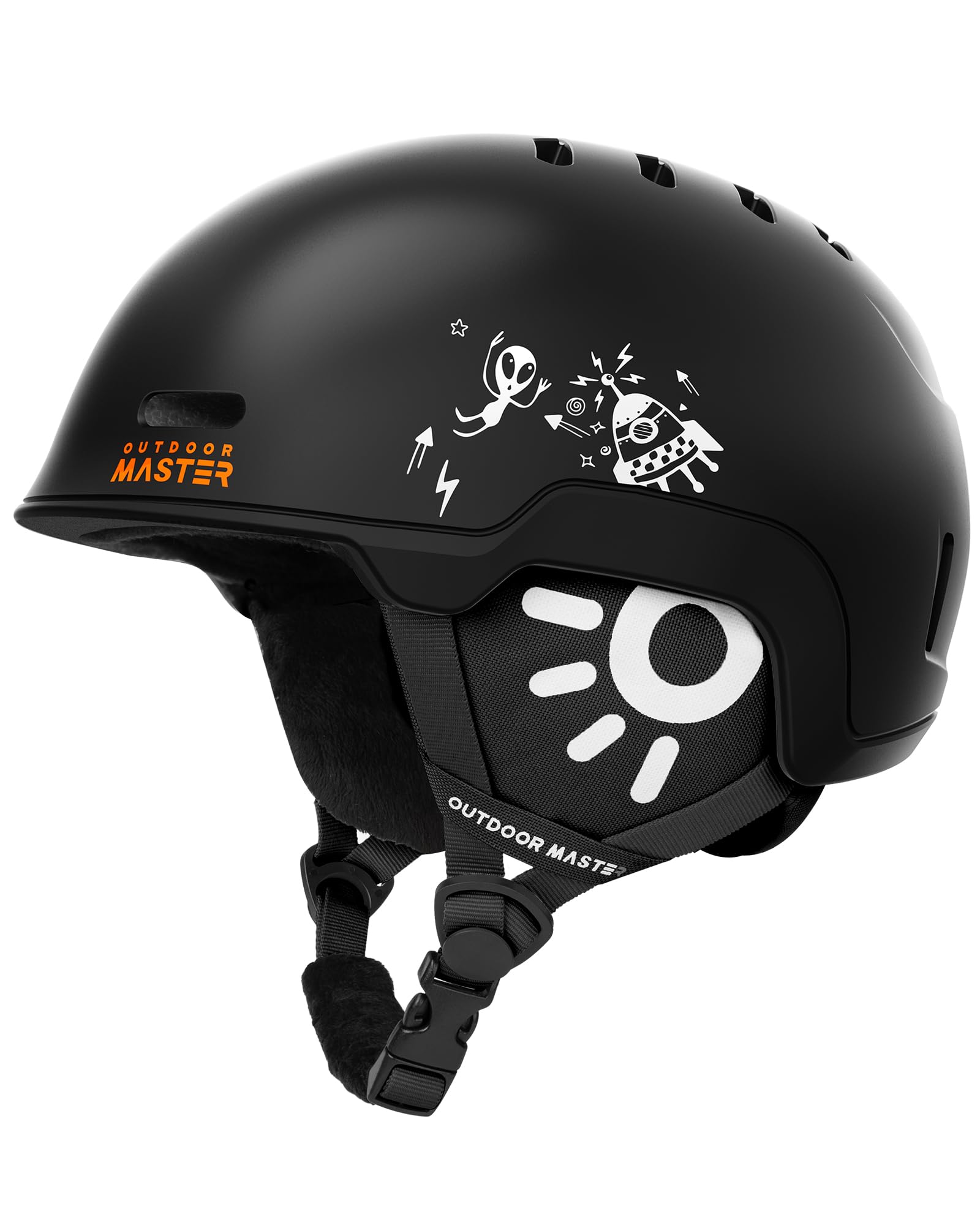 Foto 2 pulgar | Casco De Esquí Outdoormaster Para Niños, Tabla De Snowboard, Carcasa Duradera De Policarbonato - Venta Internacional.