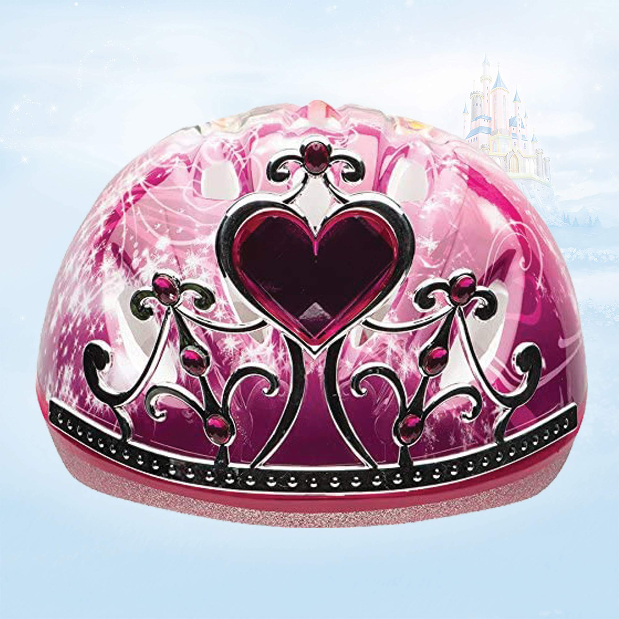 Foto 3 | Casco De Bicicleta Bell Children Tiara 3d Princess Pink 50-54 Cm - Venta Internacional.