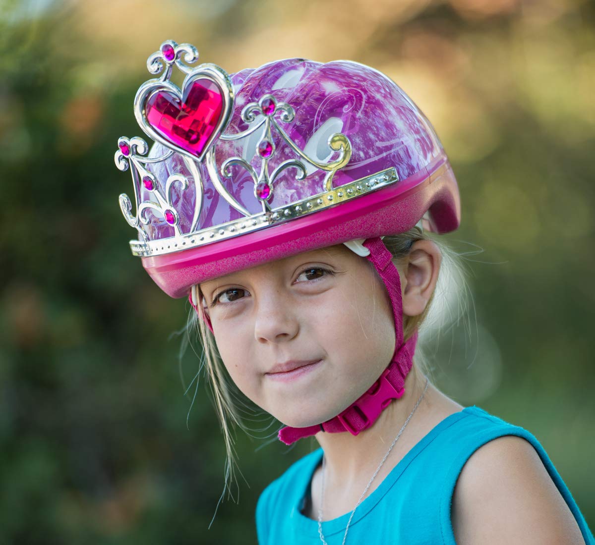 Foto 5 pulgar | Casco De Bicicleta Bell Children Tiara 3d Princess Pink 50-54 Cm - Venta Internacional.