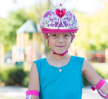 Foto 6 | Casco De Bicicleta Bell Children Tiara 3d Princess Pink 50-54 Cm - Venta Internacional.