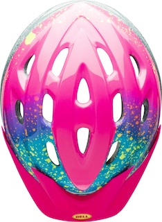 Foto 5 | Casco De Bicicleta Bell Child Rally Pink Splatter Stella 52-56 Cm - Venta Internacional.