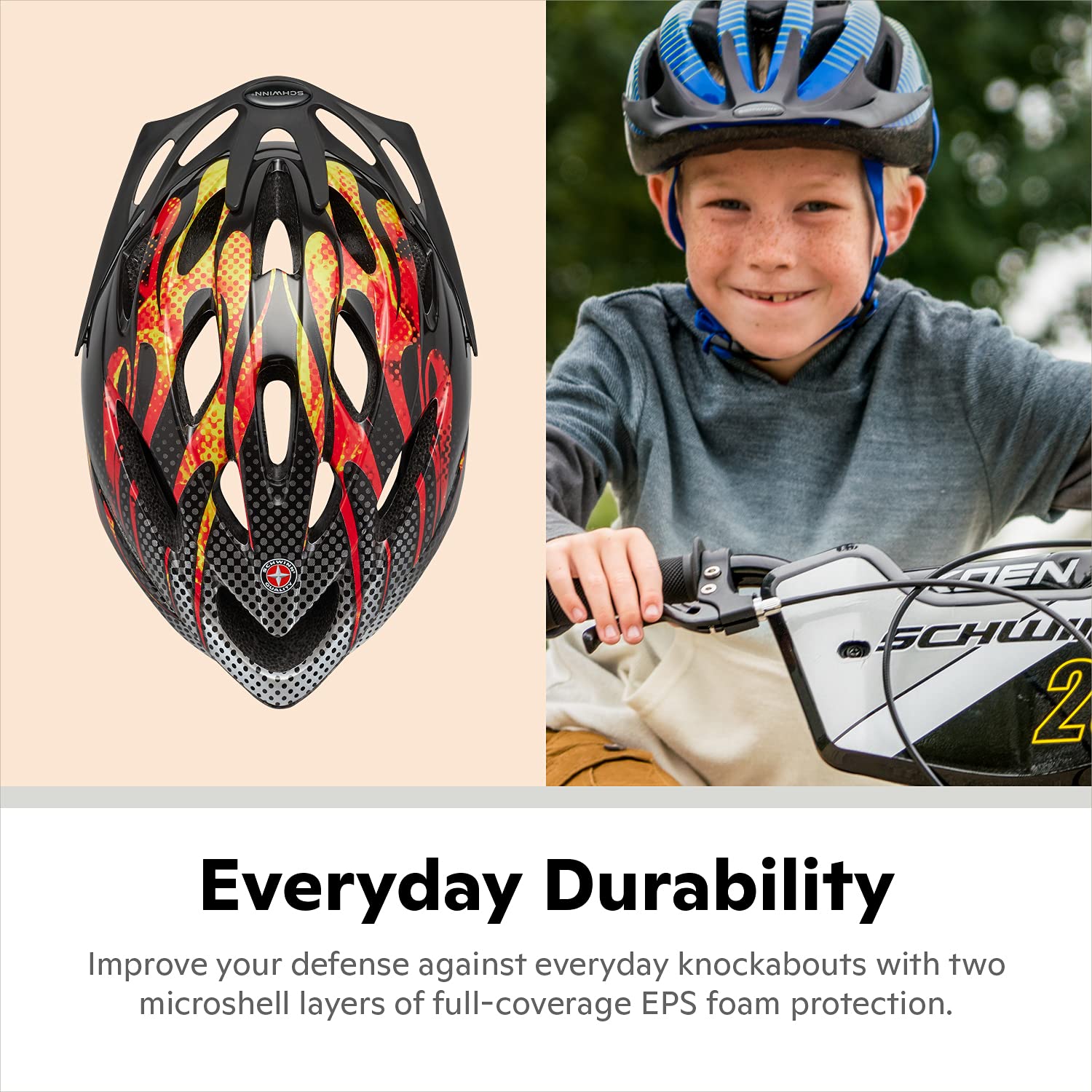 Foto 6 pulgar | Casco De Bicicleta Schwinn Thrasher Para Niños De 5 A 8 Años, Ligero - Venta Internacional.