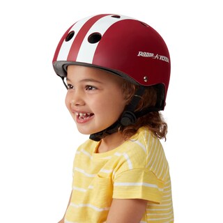 Foto 6 | Casco De Bicicleta Infantil Radio Flyer Rojo Para Patinar, Patinete Y Bicicleta - Venta Internacional.