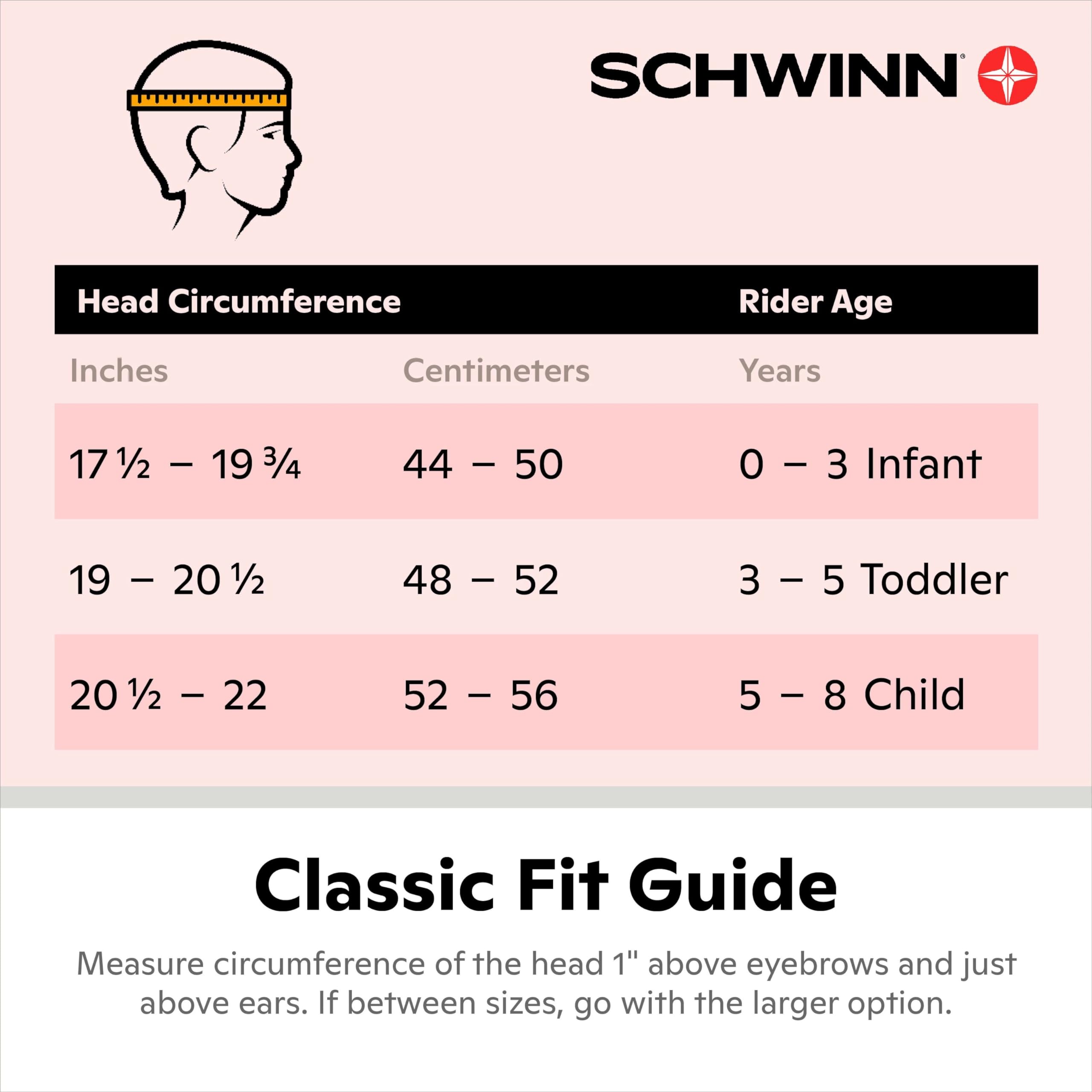 Foto 6 | Casco De Bicicleta Schwinn Classic Para Niños De 3 A 5 Años, 48 A 52 Cm - Venta Internacional.