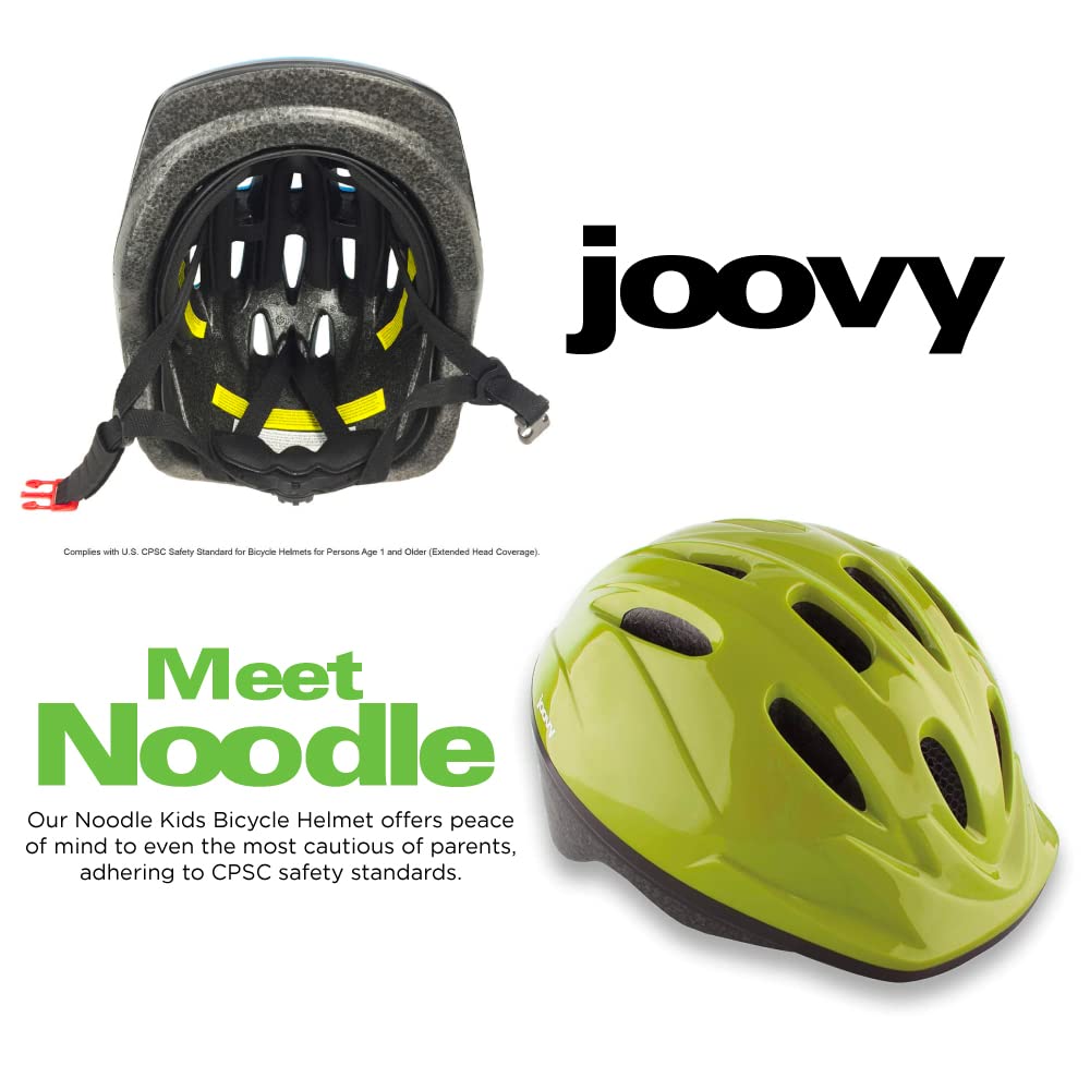 Foto 5 pulgar | Casco De Bicicleta Joovy Noodle Para Bebés Y Niños De 1 A 9 Años, Color Verde - Venta Internacional.