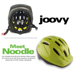 Foto 4 | Casco De Bicicleta Joovy Noodle Para Bebés Y Niños De 1 A 9 Años, Color Verde - Venta Internacional.
