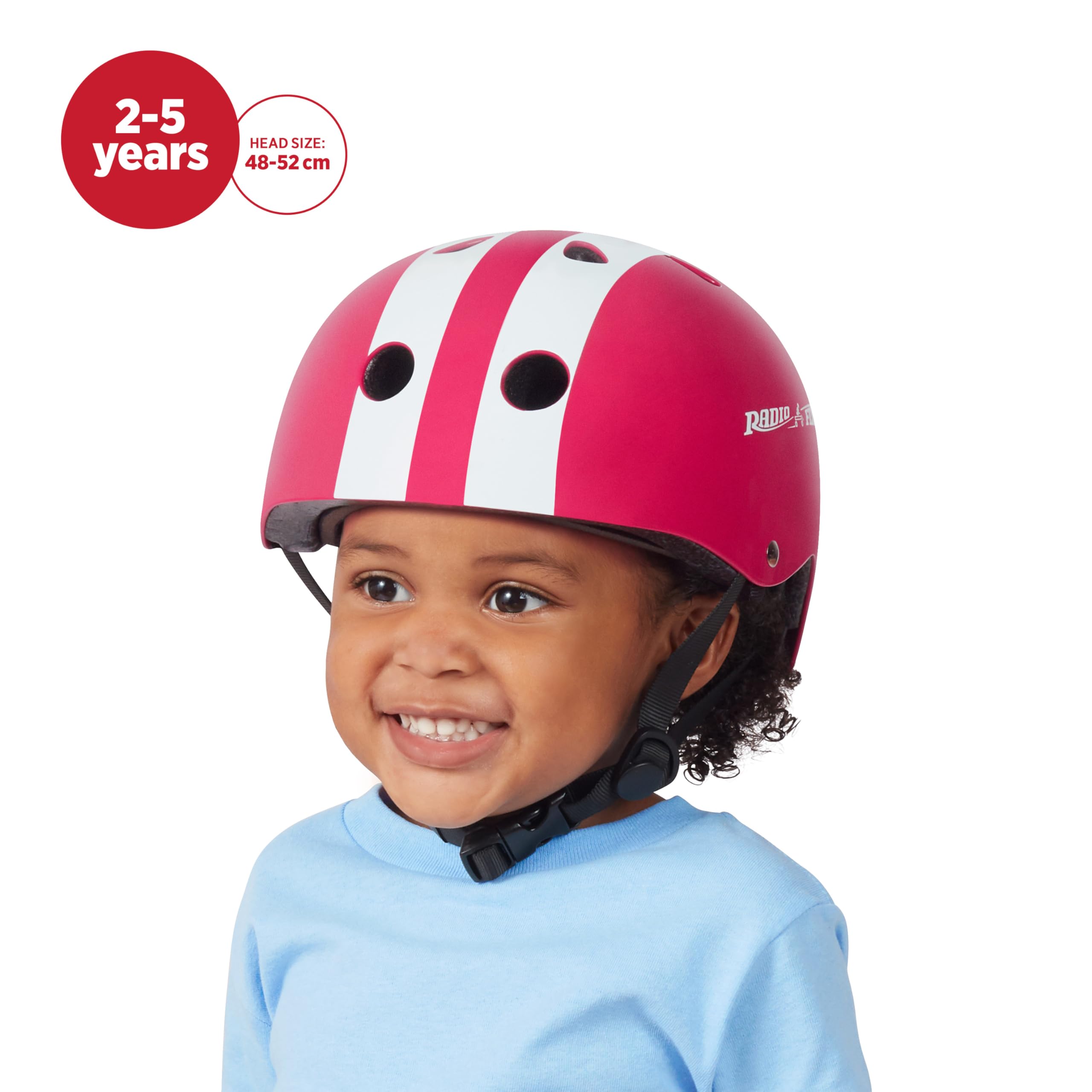 Foto 3 pulgar | Bicicleta Y Patinete Helmet Radio Flyer, Color Rosa, Para Niños De 2 A 5 Años - Venta Internacional.