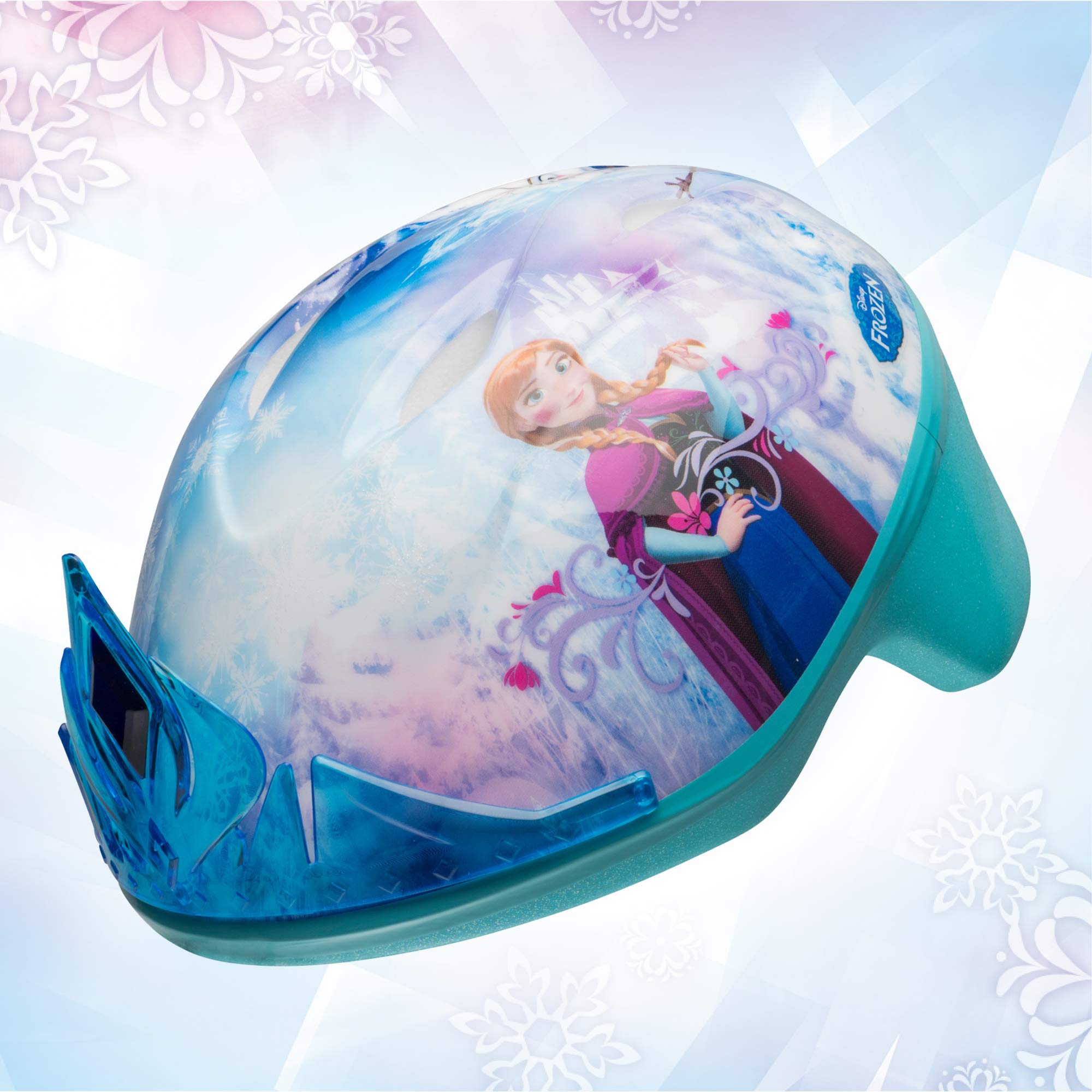 Foto 4 pulgar | Tiara 3d Para Bicicleta Helmet Bell Frozen Para Niños Pequeños, De 48 A 52 Cm (de 3 A 5 Años) - Venta Internacional.