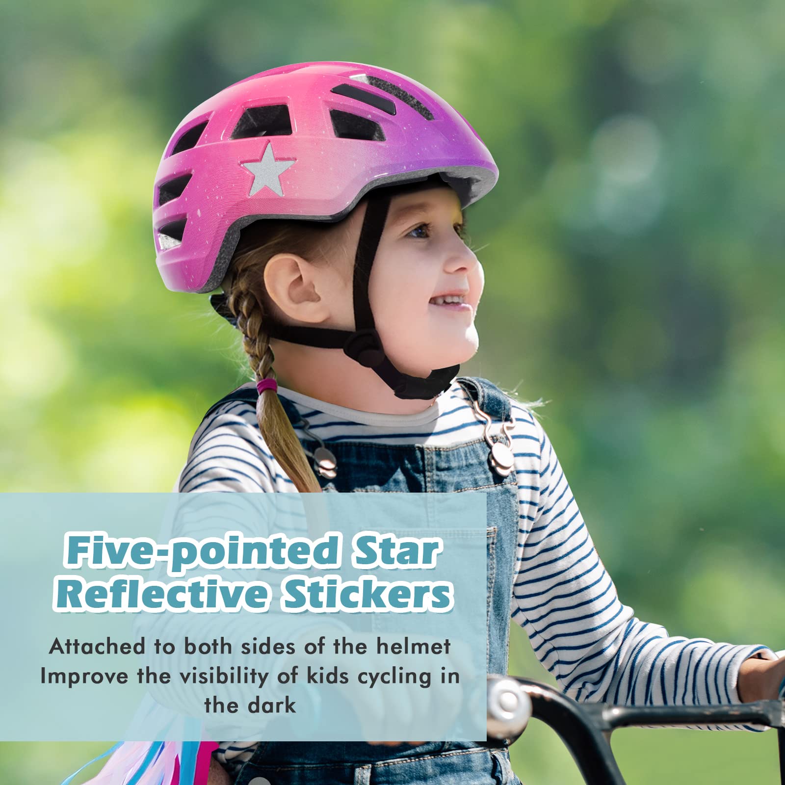 Foto 7 pulgar | Casco De Bicicleta Infantil Zacro Para Niños Y Niñas De 2, 5, 5, 8, 8, 14 Años - Venta Internacional.